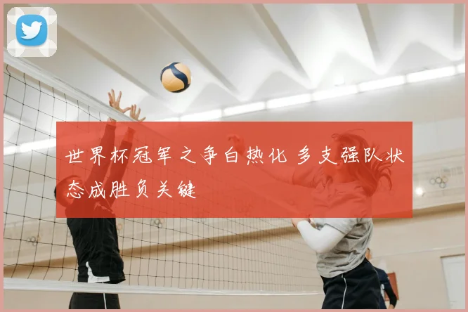 世界杯冠军之争白热化 多支强队状态成胜负关键