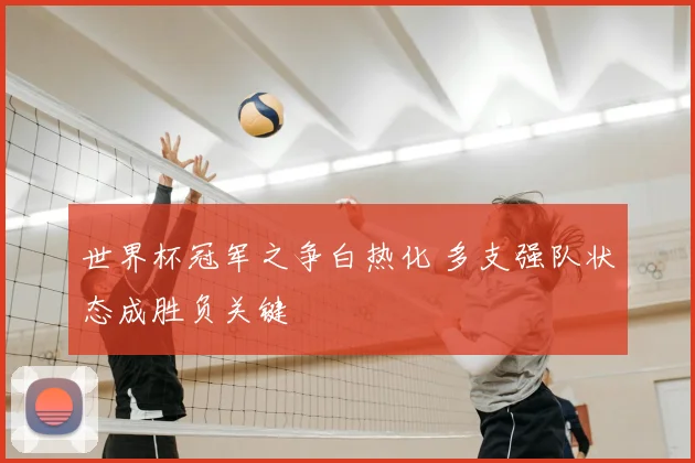 世界杯冠军之争白热化 多支强队状态成胜负关键
